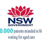 Over 3,600 patients stranded in hospital waiting for aged care